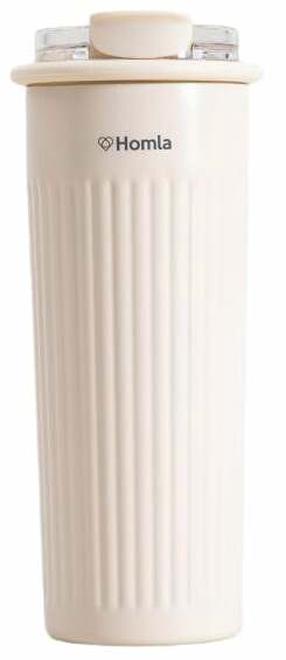 Termopuodelis Homla Toleo 762789, 0.5 l, balta sp.