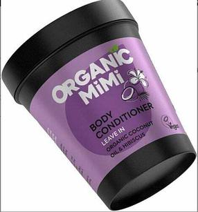 Kūno kremas Organic Mimi Leave In Coconut & Hibiscus, 200 ml