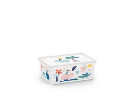 Kaanega hoiukarp Kis C Box Style, 11 l, mitmevärviline, 37 x 26 x 14 cm