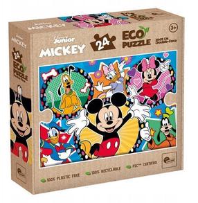 Dėlionė Lisciani Mickey, 25 cm x 35 cm, 24 vnt., įvairių spalvų