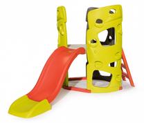 Čiuožykla Smoby Climbing Tower, raudona sp./žalia sp., 230 cm