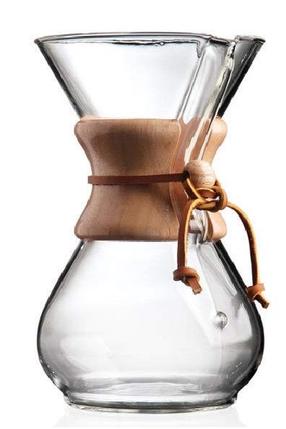 Kafijas kanna Chemex Wood Neck Coffee Maker, 0.9 l