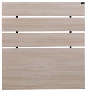 Lovos galvūgalis Kalune Design Fuga, 3 cm x 120 cm, 100 cm, ąžuolo sp.
