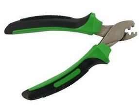 Knaibles Jaxon Crimping Plier 1330020, 15 cm, melna krās./zaļa krās.