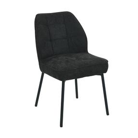 Valgomojo kėdė Home4you Zaylen, matinė, juoda sp., 63 cm x 48.5 cm x 84 cm