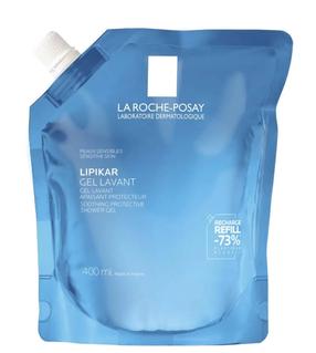 Kūno prausimosi želė, papildymas La Roche-Posay Lipikar, 400 ml