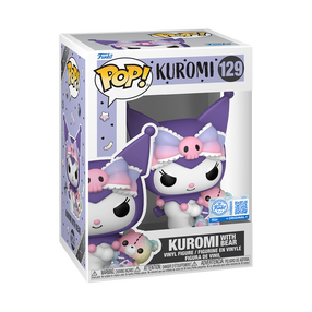 Žaislinė figūrėlė Funko POP! Sanrio Hello Kitty Kuromi 129, 9 cm, balta sp./violetinė sp.