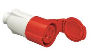 Jõupistik Electraline ROSSA, valge v./punane v.