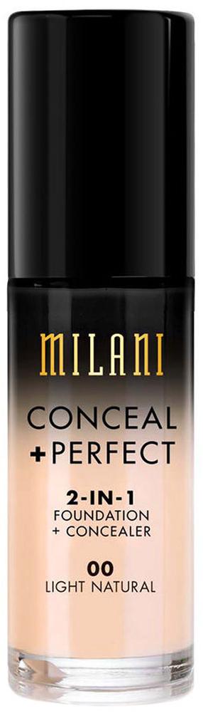 Skystas makiažo pagrindas Milani Conceal + Perfect, 00 light natural, 30 ml