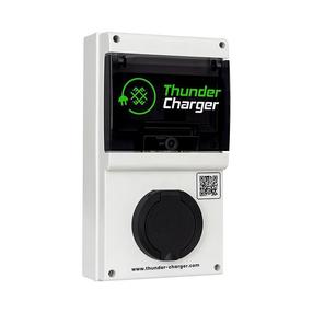 Prekė su pažeista pakuote. Elektromobilio įkrovimo stotelė Thunder charger, type 2, 4.8 m, 7 kW