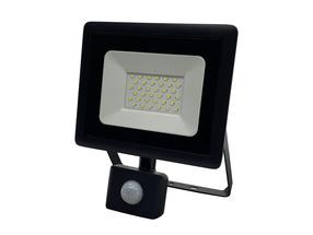 Prožektorius Okko E011EI E011EIS, 30 W, 2550 lm, 4000 °K, IP65, juodas