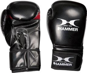 Boksa cimdi Hammer X-Shock 95314, melna krās.