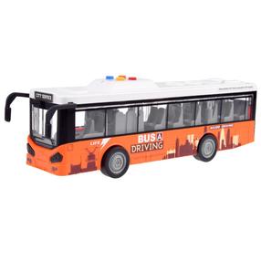 Rotaļu autobuss Jokomisiada Big bus ZA4634, 1:16, oranža krās.