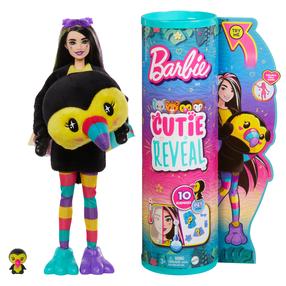 Кукла Mattel Barbie Barbie Cutie Reveal Toucan HKR00, 29 см, многоцветный