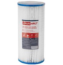 Filtravimo kasetė mechaninio valymo Haushalt Big Blue PL-10D, polipropilenas, 10", 20 mikronų