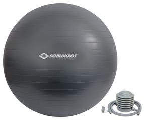 Gimnastikos kamuolys Schildkrot Fitness Gymnastic Ball 960157, pilka sp., 75 cm