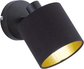 Lampa griesti un sienas Reality Tommy R80331079, E14, 1 x 28 W, zelta krās./melna krās. / melna krās.
