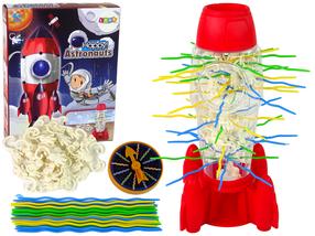 Galda spēle Lean Toys Startup Rocket Happy Astronauts, daudzkrāsains