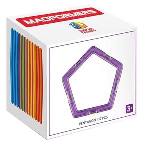 Konstruktor Magformers Viisnurgad 713014, 12 tk