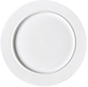 Lėkštė pietų RAK Nordic, Ø 24 cm, balta sp.
