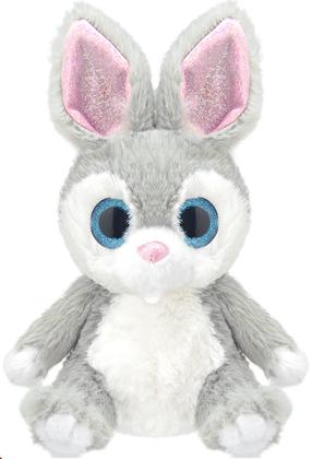 Mīkstā rotaļlieta Wild Planet Rabbit 50419, pelēka krās., 15 cm