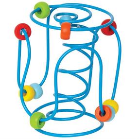 Aktivitāšu centrs Hape Spring A Ling, 18 cm, zila krās.