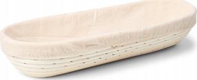 Maizes grozs Patisse, tekstilmateriāls, 41 cm x 15 cm, brūngans krās.