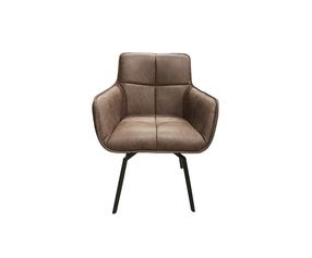 Ēdamistabas krēsls Domoletti DN0630, brūna krās., 53 cm x 50 cm x 83 cm