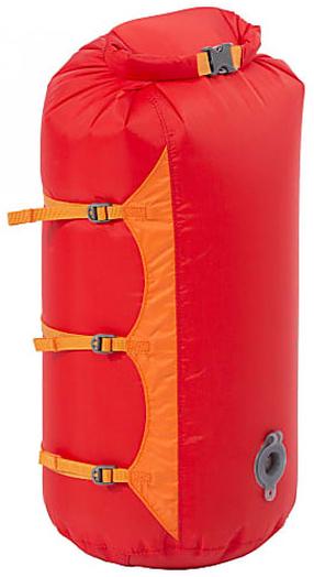 Neperšlampamas krepšys Exped Compression, 13 l, S, raudona sp.