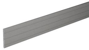 WPC apdailos profilis Bergdeck, medienos plastiko kompozitas (wpc), 240 cm x 6 cm x 0.5 cm, pilka sp.