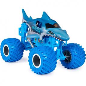 Žaislinis keturratis Spin Master Monster Jam Megalodon, 1:24, mėlyna sp.