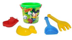 Набор игрушек для песочницы Disney Mickey Goal, многоцветный, 5 шт.
