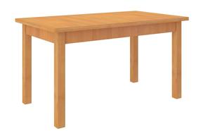 Valgomojo stalas išskleidžiamas ADRK Rodos 52, ruda sp., 140 - 180 cm x 80 cm x 76 cm