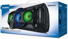 Juhtmevaba kõlar Sven PS-680, must v., 65 W