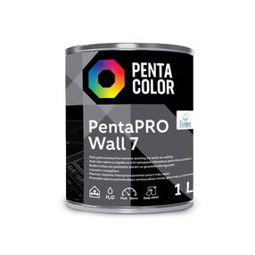 Краска Pentacolor PentaPro Wall 7, белый цв., 1 л