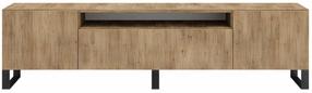 Televizoriaus spintelė ADRK Femur, artisan oak sp., 41 cm x 200 cm x 53 cm