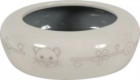 Dubenėlis graužikams Zolux Ceramic Bowl, 10.5 cm x 10.5 cm x 3.5 cm, 0.1 l, ruda sp.