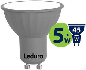 Spuldze LEDURO LED, 3000 °K, GU10, 4 W, 300 lm