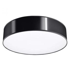Šviestuvas plafonas Sollux Arena 0124, E27, 3 x 60 W, balta sp. / juoda sp.