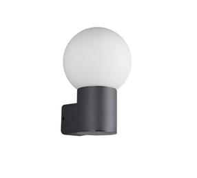 Āra sienas lampa Trio, 40W, E27, IP44, balta krās., 18 cm x 28 cm