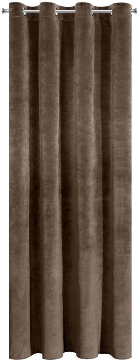 Naktinė užuolaida Ria, ruda sp., 140 cm x 250 cm