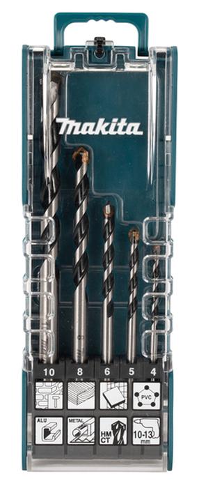 Urbju komplekts Makita E-14249, universāls, taisne, 4 mm x 15 cm