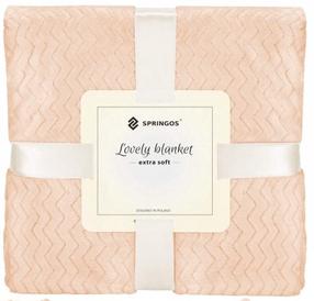 Pledas Springos Lovely Blankets Extra Soft, oranžinė sp., 200 cm x 220 cm
