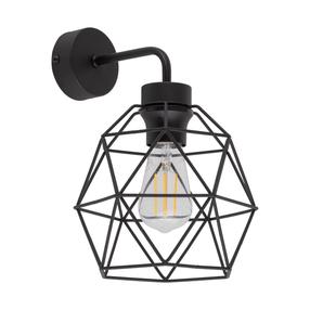 Valgusti seinale TK Lighting Galaxy, E27, 1 x 15 W, must v. / must v.