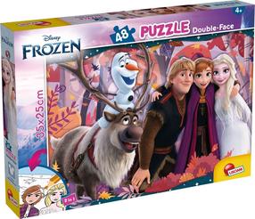 Dėlionė Lisciani Frozen, 25 cm x 35 cm, 48 vnt., įvairių spalvų