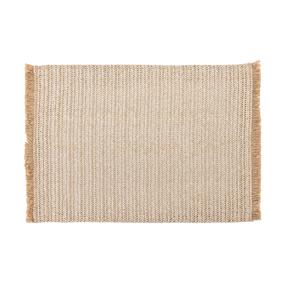 Stalo padėkliukas Domoletti Fringes KSKHLG-0151, 45 cm x 30 cm, Rusva sp.