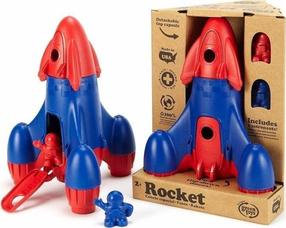 Игрушечный космический корабль Green Toys Rocket 1041, синий цв./красный цв.