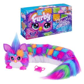 Интерактивная игрушка Hasbro Furby DJ Neon Star, 81 см, многоцветный