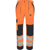 Darbo kelnės moterims Cerva Max Neo HV, oranžinė sp., 44 dydis