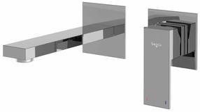 Скрытый смеситель для умывальника Besco Illusion BU-MVS-CH, хромовый цв.